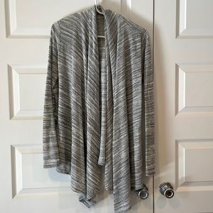 Renee c drape front cardigan